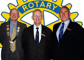 President Crawford Gordon, Alan Prentice, V.P. Martin Ross